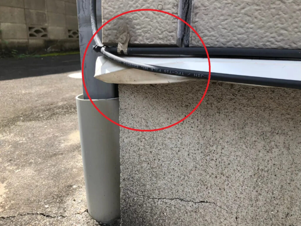 基礎周りの水はけ・土台水切りのチェック