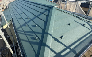 埼玉県上尾市にて、屋根を新しくリニューアルしました！高所カメラの写真の鮮度は？