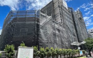 東京都武蔵野市吉祥寺にて、藤村女子中学・高等学校様、第一校舎の大規模修繕工事を竣工いたしました。