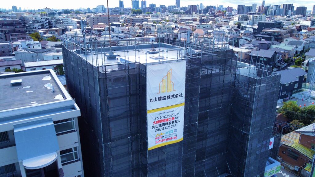 さいたま市浦和区にて、領家CO-OPマンションの大規模修繕工事を実施しております。※現在工事中です！