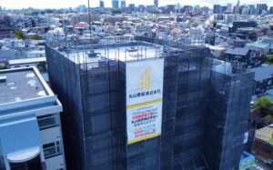 さいたま市浦和区にて、領家CO-OPマンションの大規模修繕工事を実施しております。※現在工事中です！