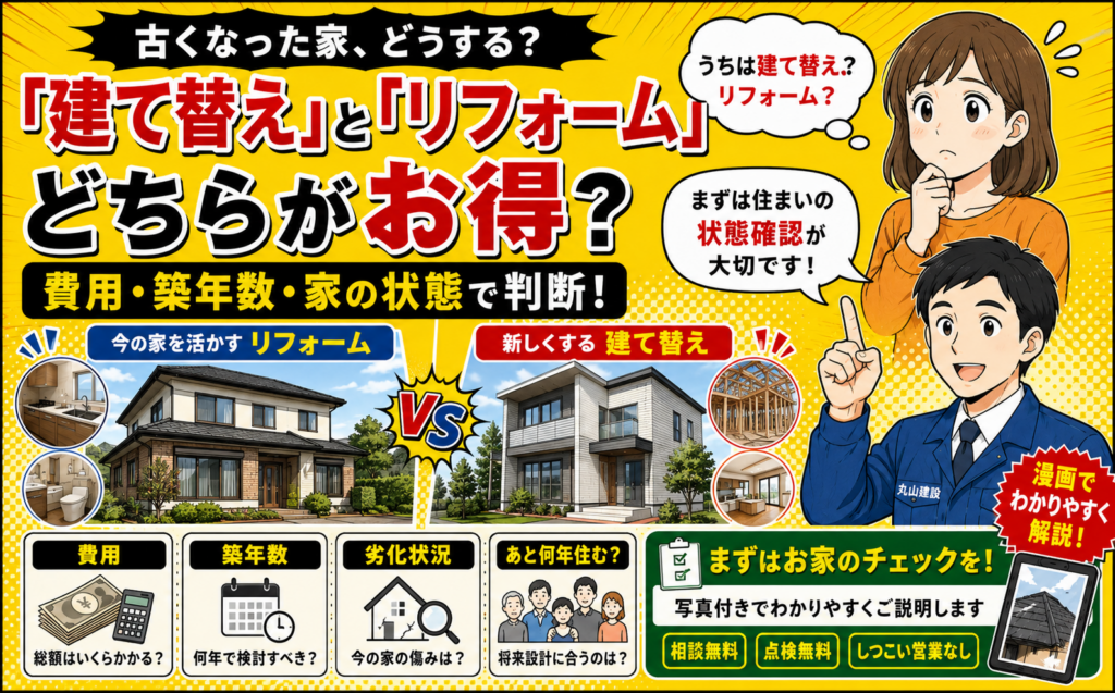 【2026年最新版】建て替えとリフォームはどちらがお得？費用・…