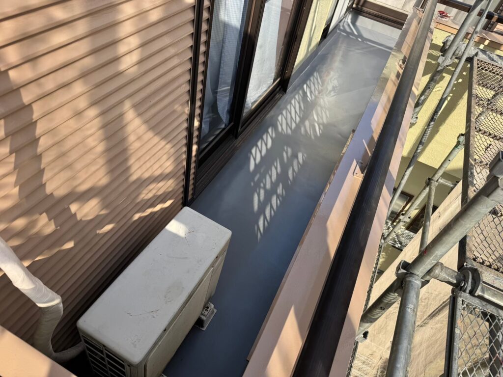 ベランダ防水工事後の写真