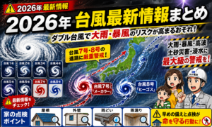 【2026年ダブル台風】台風7号（メーカラー）・8号（ヒーゴス）が関東接近の進路予想｜6月24日更新