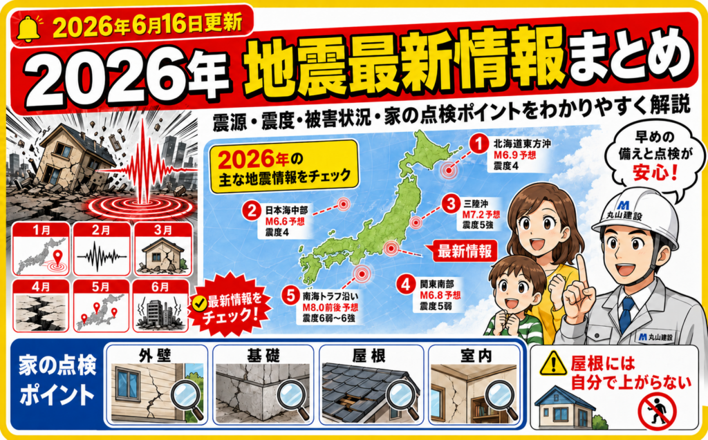 2026年6月16日更新の地震最新情報まとめ。6月16日地震速報、最…